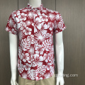 Men's short sleeve print shirt